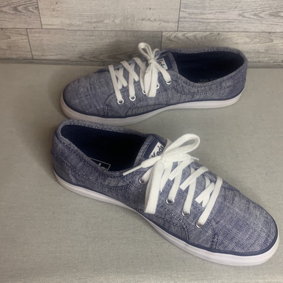 Keds Denim Chambray Center II Sneaker - Picture 3 of 4